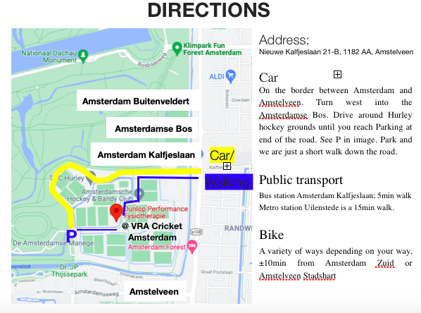 VRA Directions